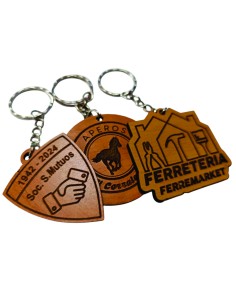 Llavero madera  Personalizado